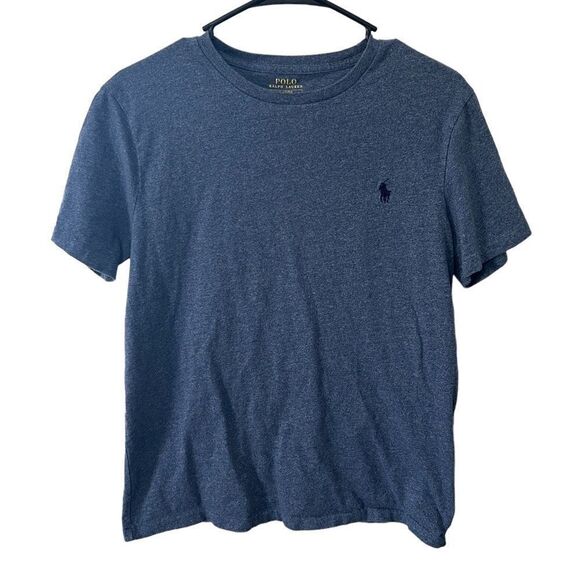 Polo Ralph Lauren Basic Blue Short Sleeve T-Shirt - Picture 1 of 5